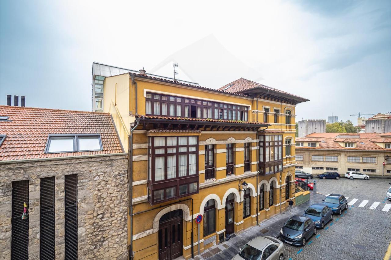 Apartamento Playa Gijon Cimadevilla Bagian luar foto
