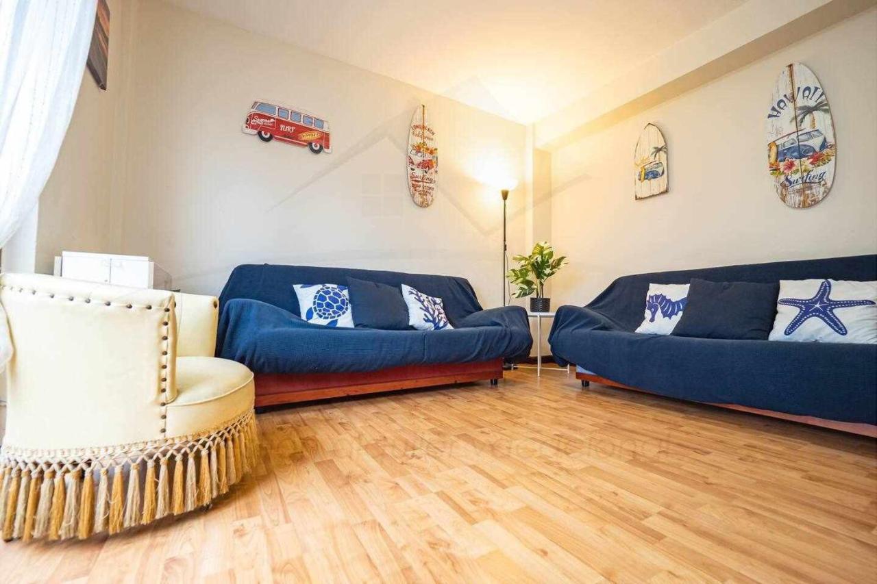 Apartamento Playa Gijon Cimadevilla Bagian luar foto